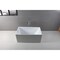 Aqua Eden Freestanding Bathtubs, 51.19 L, 27.56 W, White, Acrylic VTSQ512823 - alternate 3
